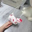 Túi cầm tay mini họa tiết thỏ xinh ngộ nghĩnh kèm charm gấu xinh xỉu cho bé gái- ST276