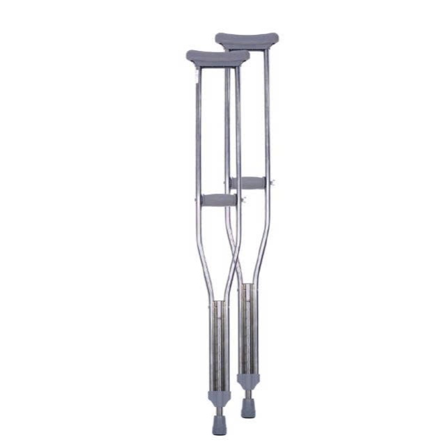 Nạng chống nách inox hổ trợ tập đi. Nạng inox  là dụng cụ hỗ trợ người khuyết tật được nhiều người tin dùng
