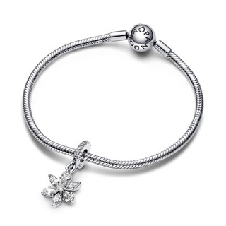Charm Treo Pandora Timeless Hoa Tuyết Đính Đá