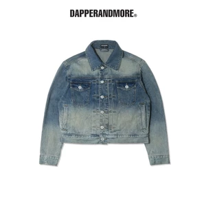 Áo Khoác Jeans DAPPERANDMORE "TRUCKER DENIM JACKET" - Xanh Dương Nhạt