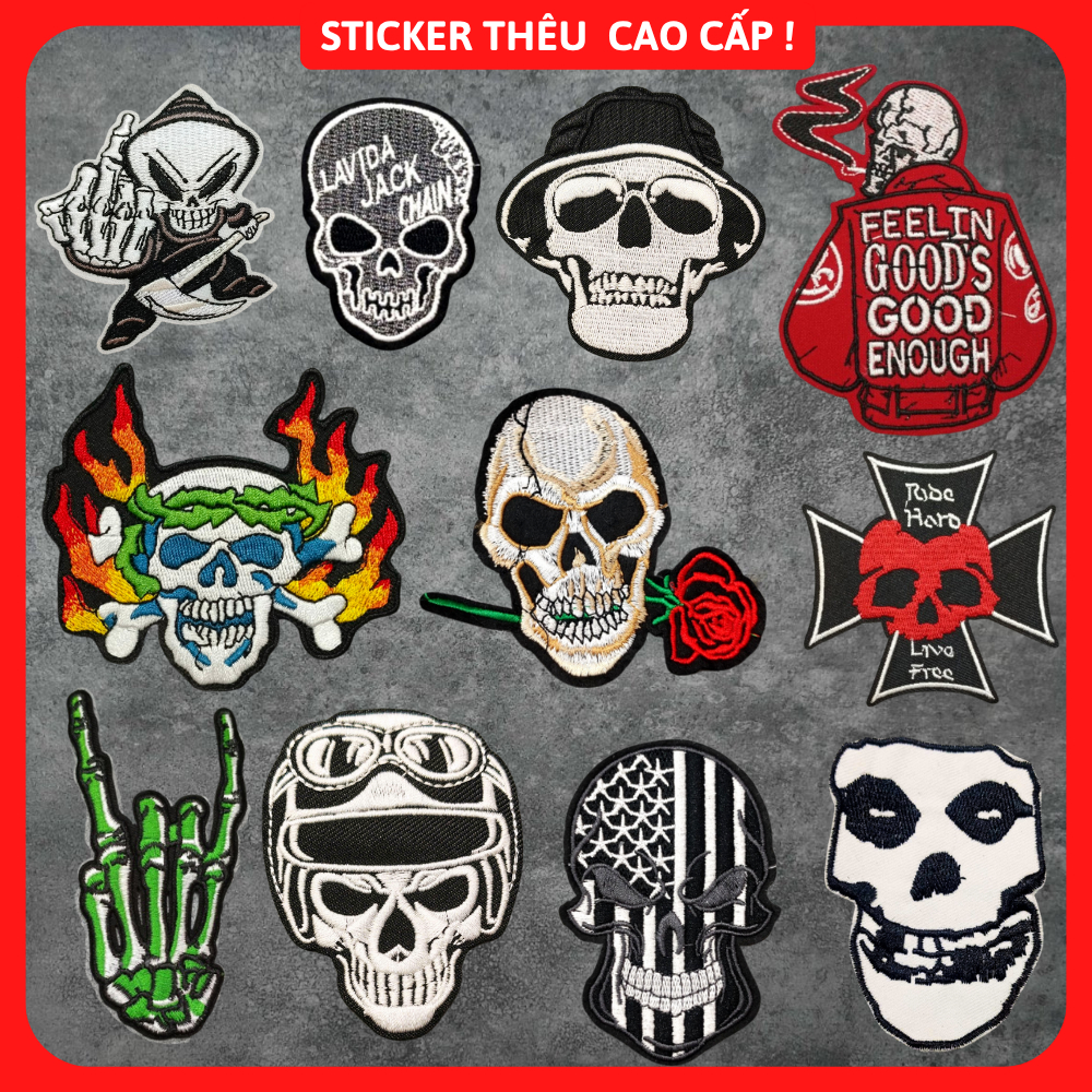 Sticker ủi áo, Sticker Dán Vải, Sticker Ủi, patch Thêu trang trí Quần ...