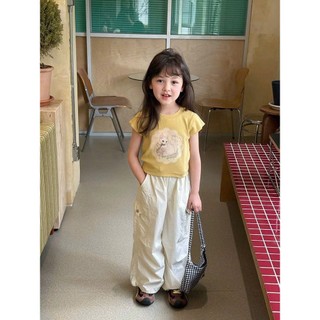 A25-[tomnaukids] Áo thun cộc tay Croptop cho bé gái thun bozip cotton size từ 9-35Kg