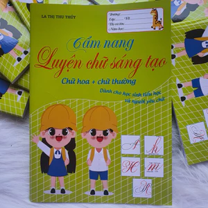 VỞ LUYỆN CHỮ SÁNG TẠO THU THUỶ ĐƠN GIẢN DỄ LUYỆN