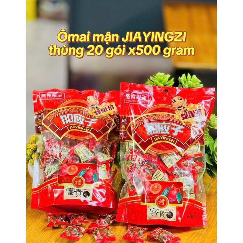 Omai mận dẻo túi 500gam