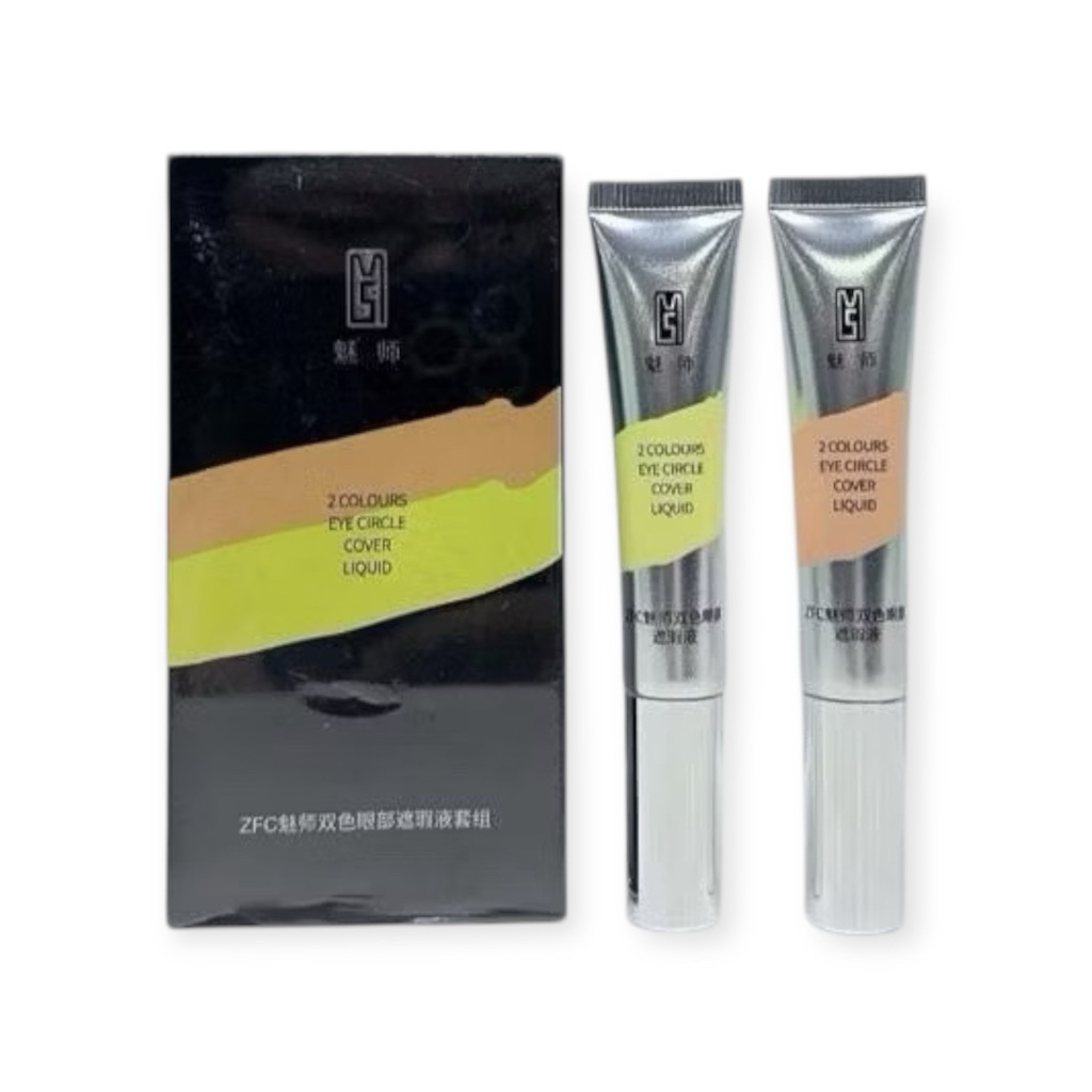 Che quầng thâm ZFC 2 Colours Eye Circle – Kem corrector 2 màu, che thâm mắt hiệu quả