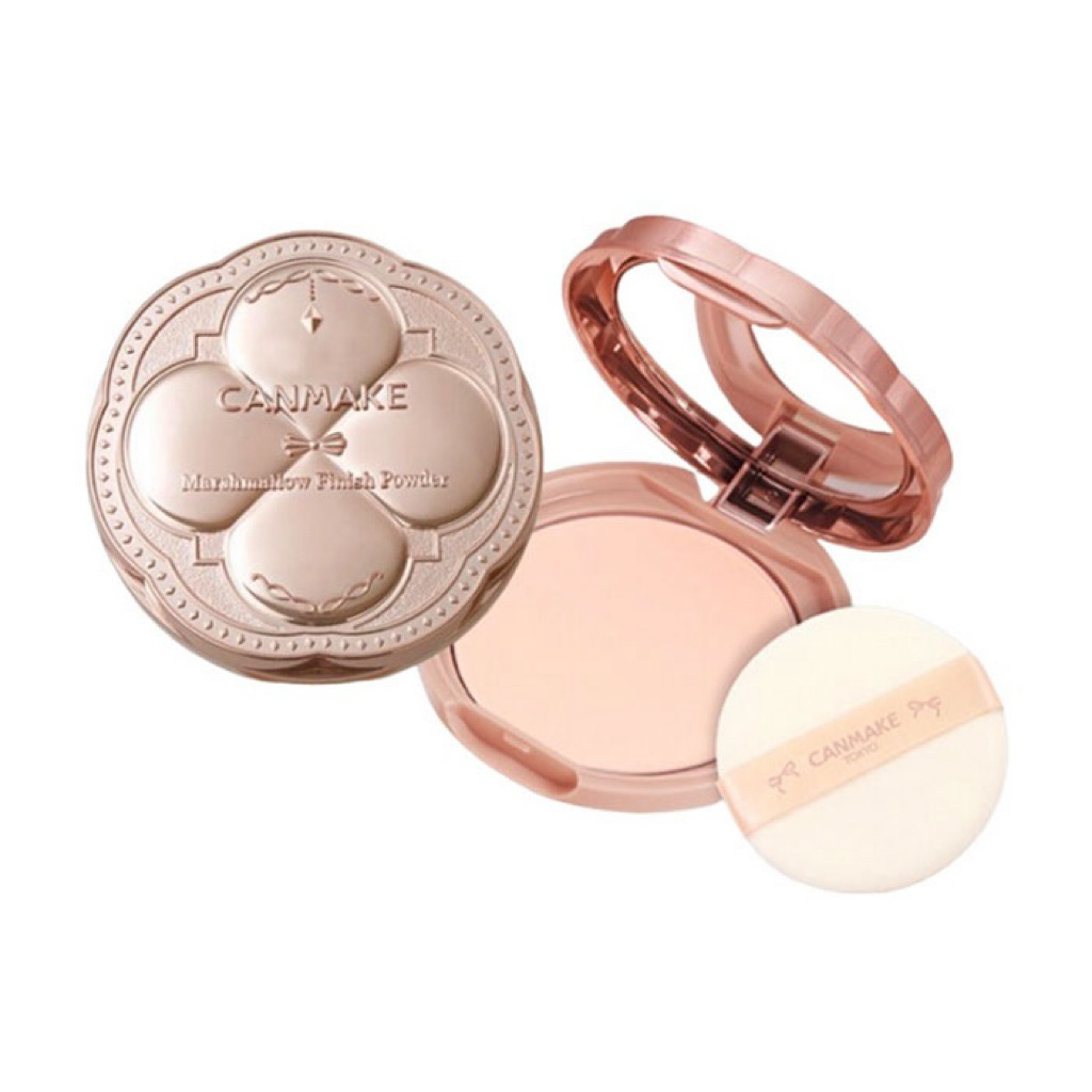 Phấn phủ Canmake Marshmallow Finish Powder – Tone MO/ML – Kiềm dầu, mịn da SPF50