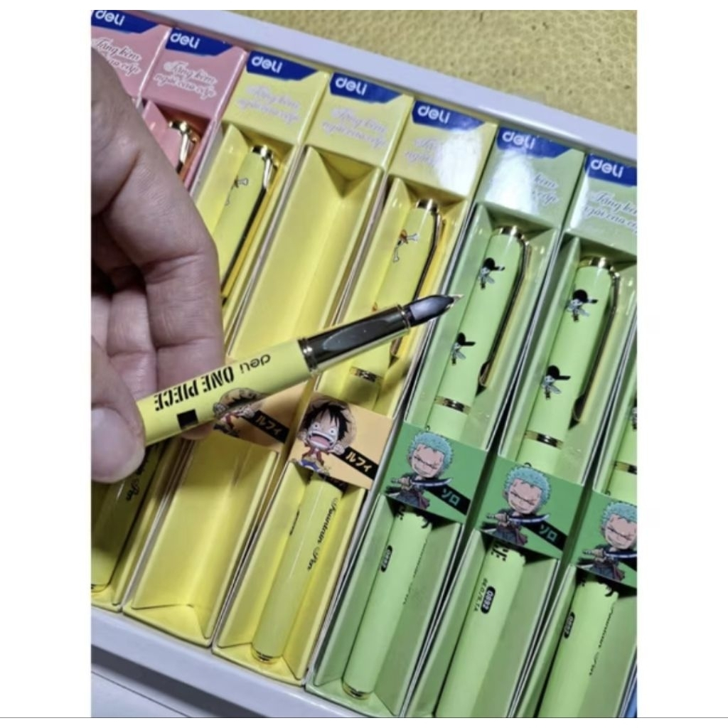 BÚT máy thân kim loại Deli Q892 ,đầu ngòi chất lượng