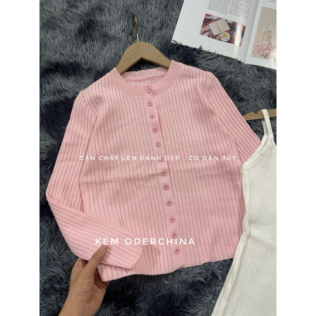 【Sẵn Loại 1  -Ảnh Thật Shop】Set Áo Len Hai Chi Tiết ,Set Áo len Cadigan Nữ From Ôm | BigBuy360 - bigbuy360.vn