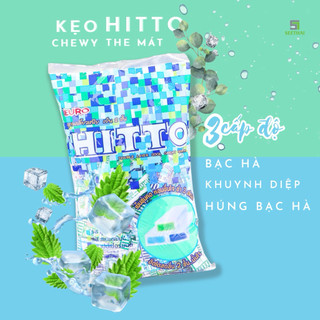 Kẹo mềm hitto thái lan hương bạc hà gói lớn 300g(100v)