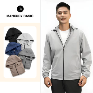 Áo khoác nam chống nước áo khoác gió nam cao cấp, giữ ấm, kháng bụi tốt có mũ tháo rời tiện lợi A02