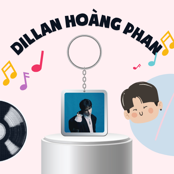 Móc khoá / Keyring anh trai Dillan Hoàng Phan - anh trai say hi 2025