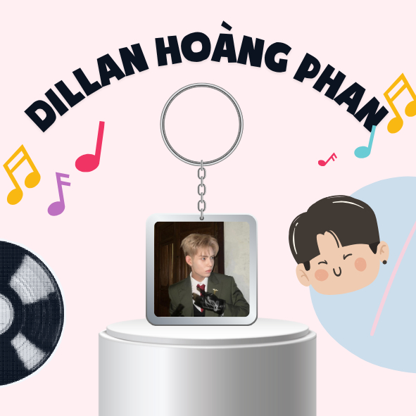 Móc khoá / Keyring anh trai Dillan Hoàng Phan - anh trai say hi 2025