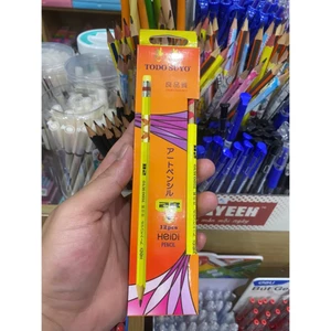 Bút Chì Gỗ Heidi 2B Todo Suyo Tiêu Chuẩn Nhật Bản Chất Lượng Tốt