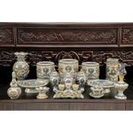 [HÀNG VIP] Lọ Hoa Men Rạn Lượn Chim Công Hoa Đào - Tài Lộc Phú Quý 26cm, 32cm- Men Rạn Gốm Sứ Bát Tràng Hàng Nhệ Nhân — ảnh 2