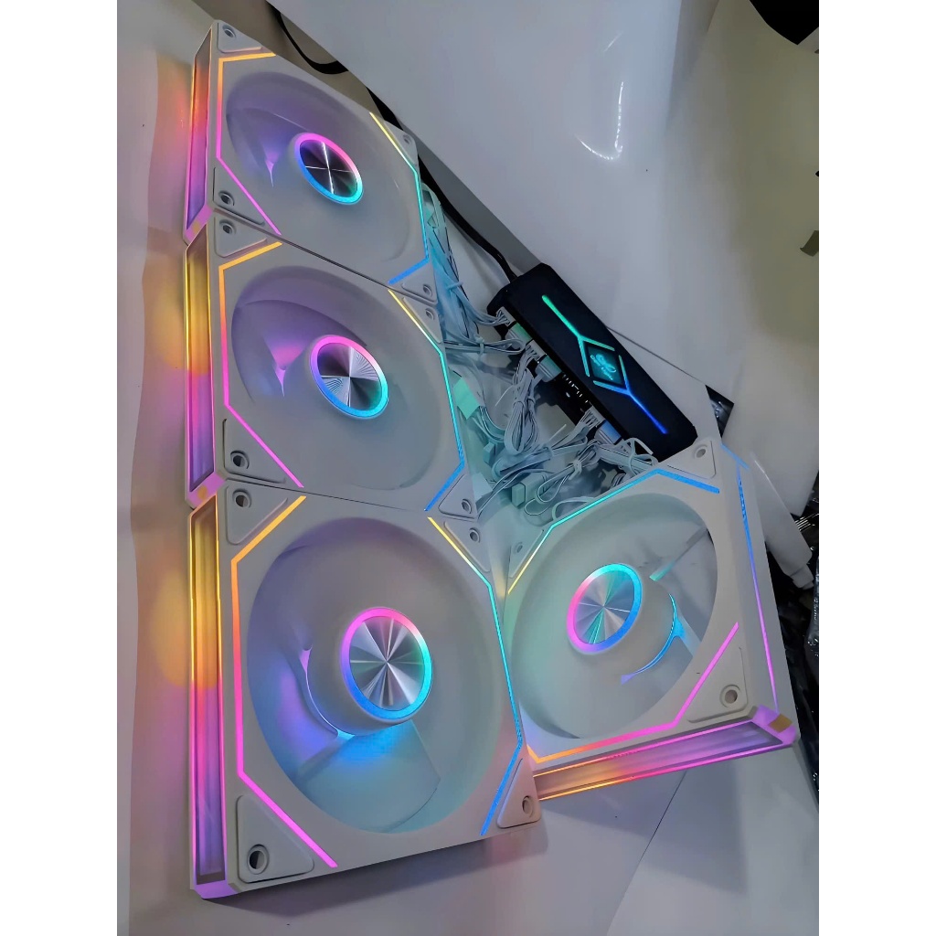 ⚡️HÀNG SẴN⚡️ Quạt case PRISM 8 PRO 12cm ARGB đồng bộ main – màu Đen/Trắng | BigBuy360 - bigbuy360.vn