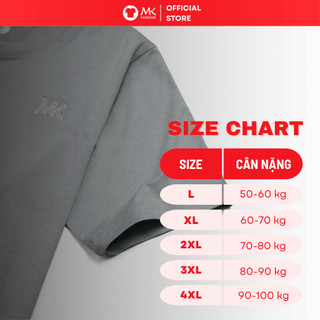 Áo thun nam MK AeroFit Tee co giãn 4 chiều thoáng khí đi tập gym chơi thể thao không cần ủi tôn dáng