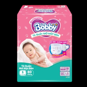Tã quần mở 1 bên size NB-S 70 miếng (3-8kg) và size S80 miếng(6-10kg)