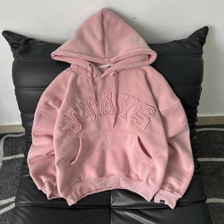 Áo Hoodie nam nữ form to nỉ thêu Chữ JJAYS Phong Cách Thời Trang Hàn Mặc Cặp, Đôi- DTB SSL