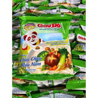 [set 10 gói ]_Cháo Gấu Đỏ chay và mặn - gói 50g