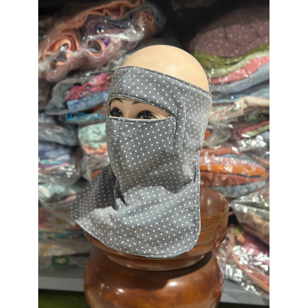 Ninja Khẩu Trang Trùm Kín Mặt Cổ Trán Chống Nắng UV | Vải Mềm Mát
