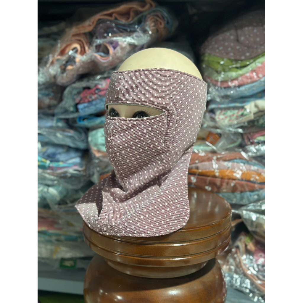 Ninja Khẩu Trang Trùm Kín Mặt Cổ Trán Chống Nắng UV | Vải Mềm Mát