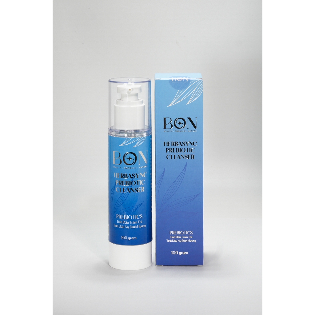 HerbaSync Prebiotic Cleanser 100 gram – Sữa rửa mặt dịu nhẹ, cân bằng da tự nhiên