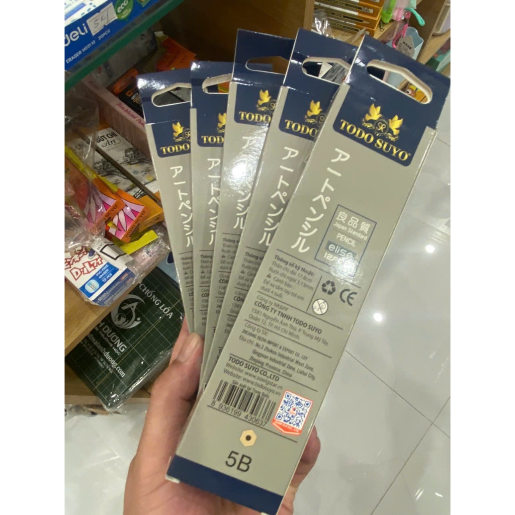 Bút Chì Elisa Todo Suyo Ngòi 5B