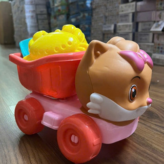 BỘ ĐỒ CHƠI XE KÉO HÌNH THÚ và DỤNG CỤ CHƠI CÁT CHO BÉ