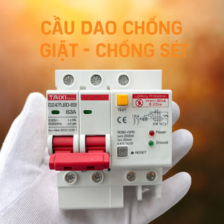 Aptomat Chống Giật – Cầu Dao Chống Sét 63A Loại Xịn – Ngắt Điện Tự Động, An Toàn Tuyệt Đối