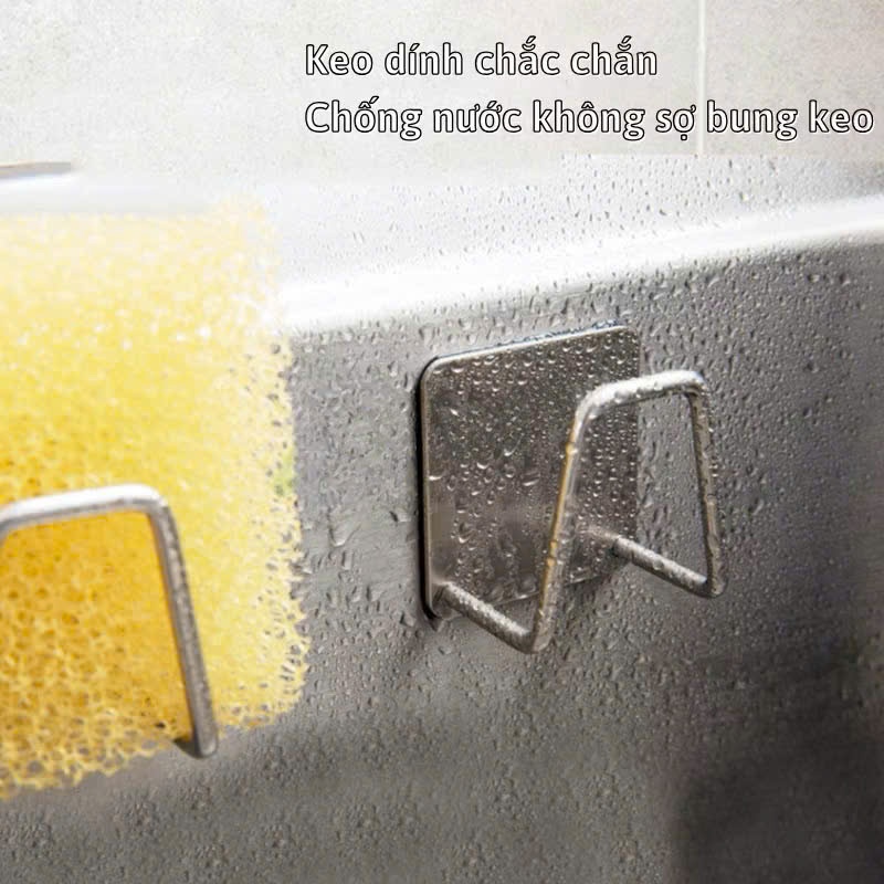 Móc Chữ A - Móc Inox Dán Tường Chịu Lực, Móc Treo Vật Dụng Đa Năng