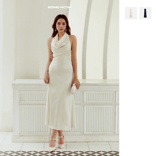 [New11] Đầm Dài The Drape Muse, Chất Vải Lụa Thoải Mái, WDD089 SOME HOW STORE