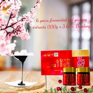 Chiết xuất hồng sâm lên men 6 năm (100g x 3 lọ) – Daedong