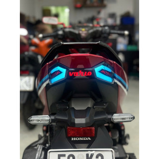 [Vario160] Cụm Hậu Audi Chạy Hiệu Ứng Xinhan Lắp Đặt Cho Dòng Xe Vario160. Full Cụm Về Ráp