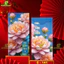 Combo10 Bao Lì Xì Truyền Thống BỐ KHỦNG LONG Hoa Lá Phú Qúy Cát Tường Tết Đỏ Chất Liệu Cao Cấp