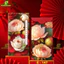 Combo10 Bao Lì Xì Truyền Thống BỐ KHỦNG LONG Hoa Lá Phú Qúy Cát Tường Tết Đỏ Chất Liệu Cao Cấp