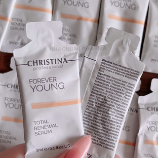 [ Sample ] Serum Christina Unstress, Forever Young, Line Repair Chính Hãng 3ml