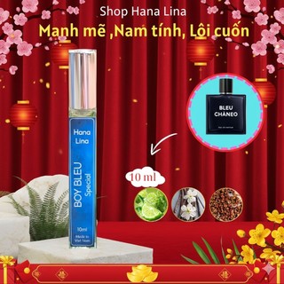 [HOT TREND] Nước Hoa Nam BLEU CHA.NL ( chai chiết 10ml)Hương Gỗ Nam Tính, Lịch Lãm & Cuốn Hút  Lưu Hương Lâu