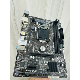 Mainboard (Bo mạch chính) ASROCK H81M-DGS I like new White Box Bảo hành 36 tháng bởi nhà cung cấp