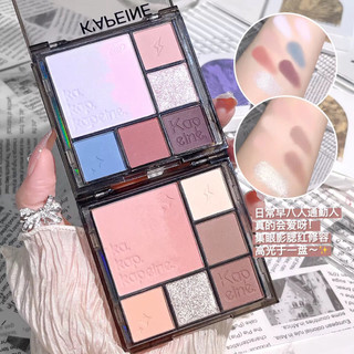 Bảng Phấn Mắt 6 Màu Đa Năng Z-Palette Hiệu Ứng Chuyển Sắc”Pure Lust"– Lì,Nhũ Mịn & Lấp Lánh