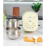 Nồi Cơm Điện Dung Tích 2L Lòng Nồi inox 304 Tách Đường Engler EL9102  , 15 chức năng nấu Bảo Hành 24T- Nhà Bếp Kim Quỳnh — ảnh 8