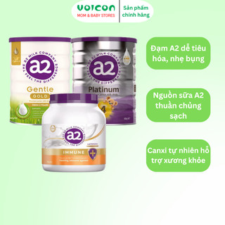 Sữa A2 Platinum/ Gentle Gold/ Immune | Đạm A2 dễ tiêu hóa, phát triển toàn diện,đề kháng