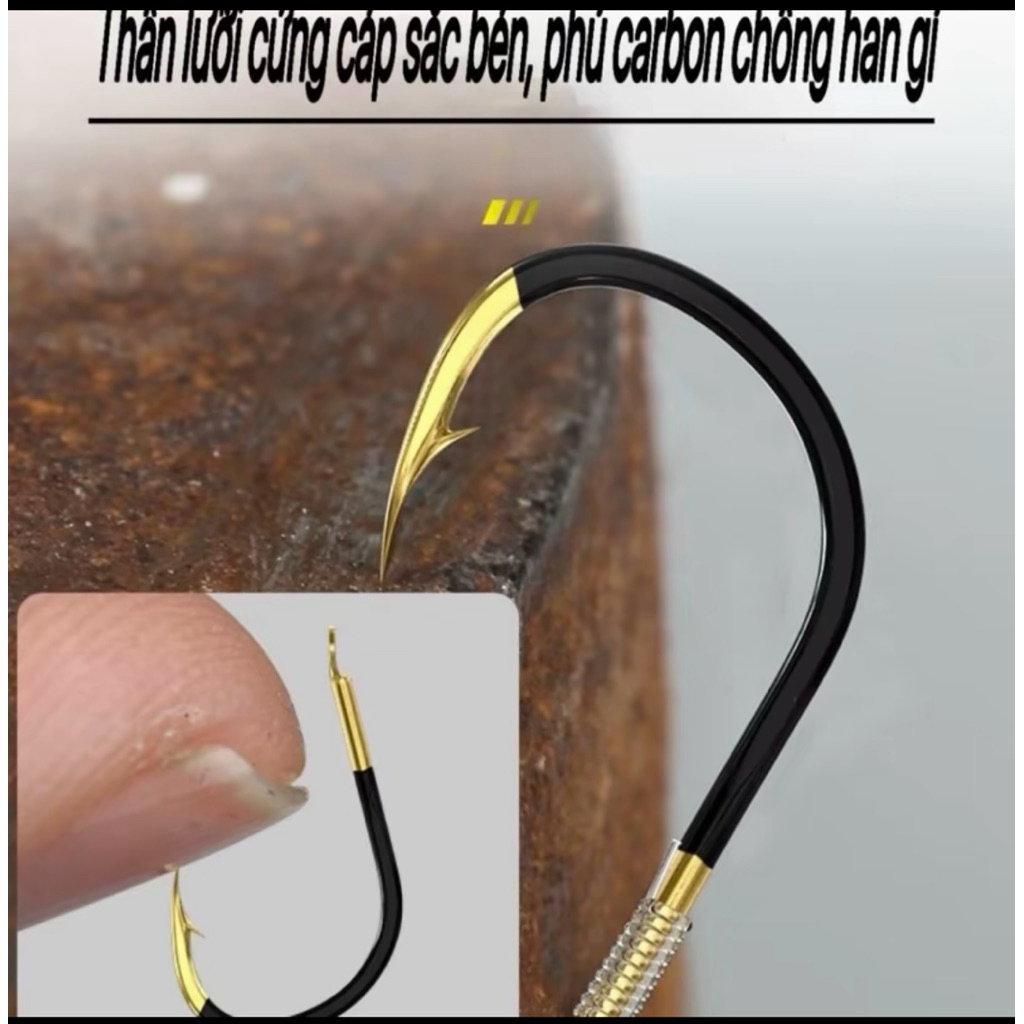 Thẻo Lưỡi Đôi Buộc Sẵn Có Ngạnh và Không Ngạnh 3260