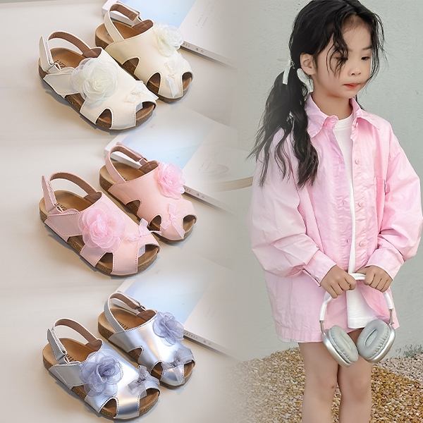 Giày chống trượt thời trang nhẹ nhẹ cho bé gái đi biển ngoài trời phù hợp với trẻ từ 8-10 tuổi