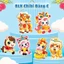 Combo 50 Lì Xì ChiBi BỐ KHỦNG LONG Chibi Capybara Bé Ngựa Siêu Cute Có Phản Quang HÀNG LOẠI 1 ĐẸP