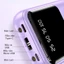 Pin dự phòng đa năng 20000mAh có sạc nhanh và đi kèm 4 dây sạc nhanh