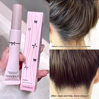 Mascara Tóc Kem Gel shaqinuo flyaway làm mượt tames xoăn cứng xác định cạnh hoàn hảo tóc phong cách tự nhiên