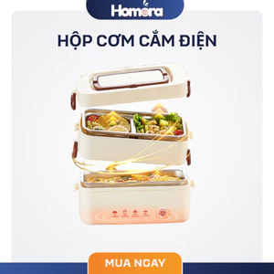 Hộp Cơm Cắm Điện Văn Phòng Đa Năng - Hâm Nóng & Giữ Nhiệt - Dung Tích 1,5L