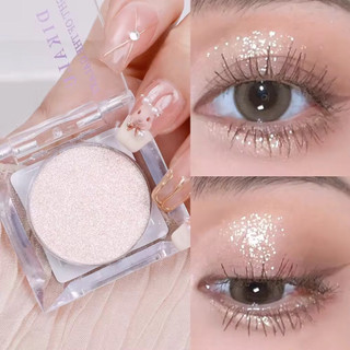Phấn Mắt Đơn Sắc Đa Dụng Ánh Ánh Nhũ Lấp Lánh-Lâu Trôi & Không Nhục Nước