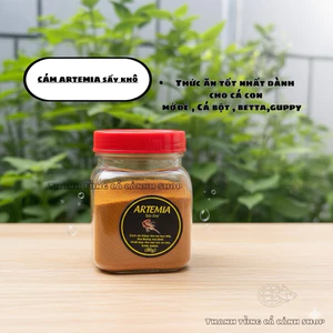ARTEMIA SẤY KHÔ - thức ăn tốt nhất dành cho cá mới đẻ, cá con 20-200g.