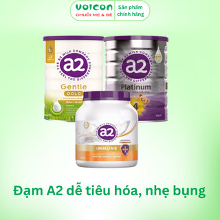 Sữa A2 Platinum/ Gentle Gold/ Immune 900g | Đạm A2 dễ tiêu hóa, phát triển toàn diện, tăng đề kháng